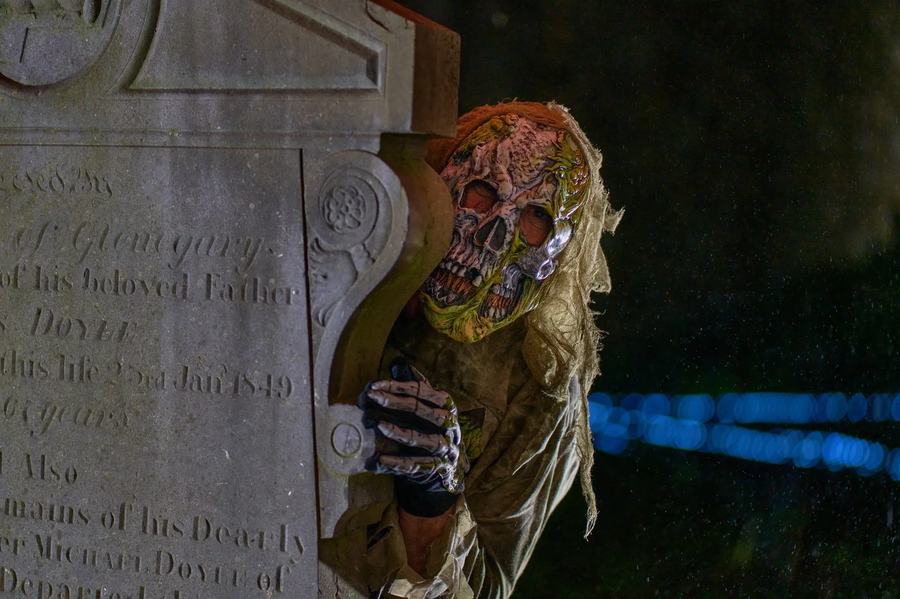 Dalkey Castle at Halloween