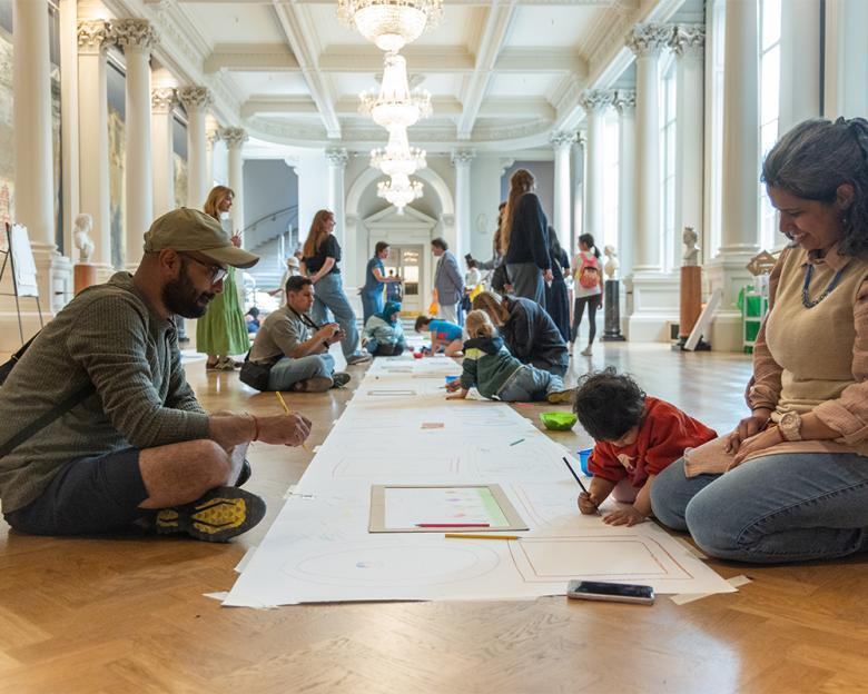 Sunday Family Drop-in Workshop: Drawing, the Hilma Way