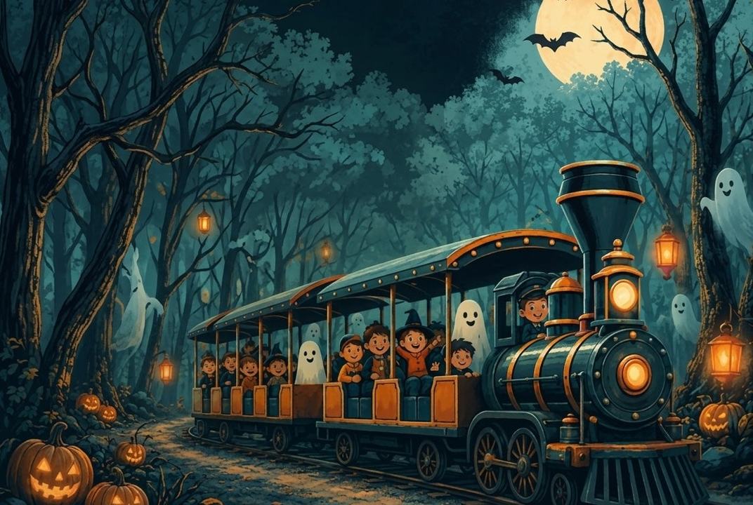 Halloween Train Spooktacular at Beyond the Trees Avondale