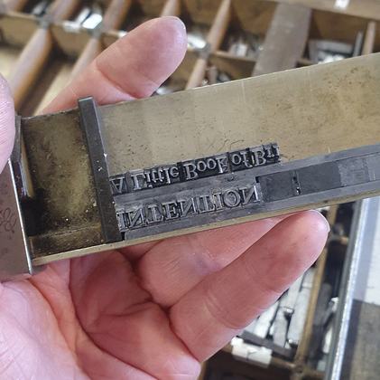 Learn the Art of Letterpress