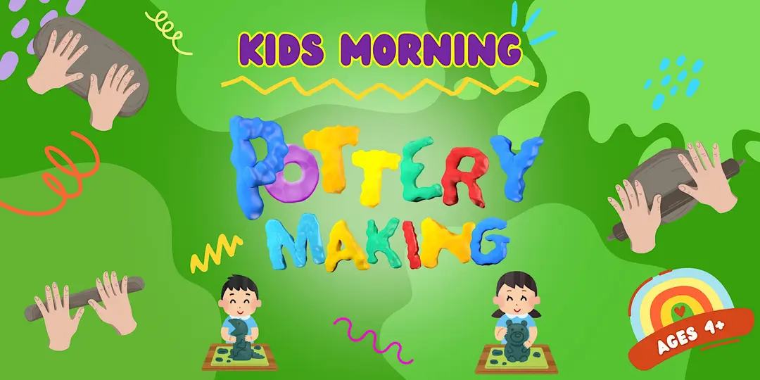 Beginners Pottery Making: Kids Morning