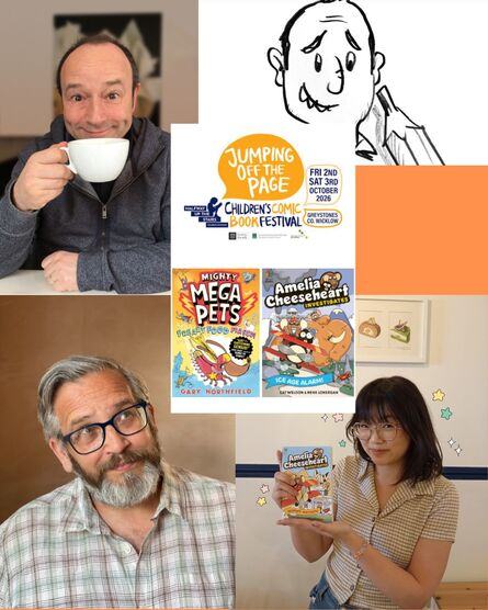 Giant Comic Book Chat and Draw Along with Gary Northfield, Nene Lonergan and Alan Nolan