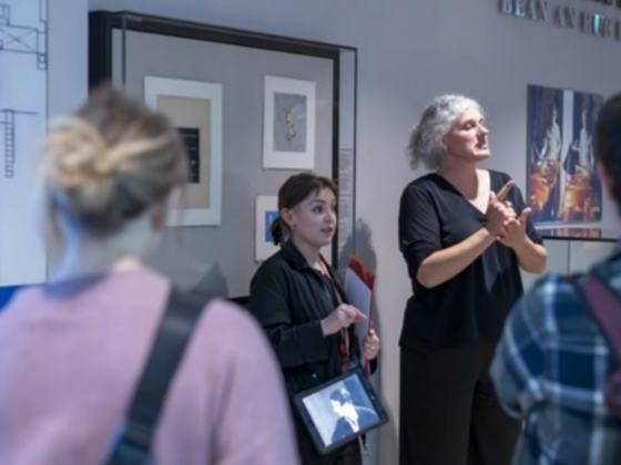 Irish Sign Language Interpreted Tours of Collins Barracks