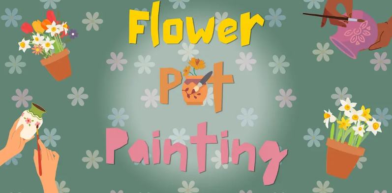 Flower Pot Painting
