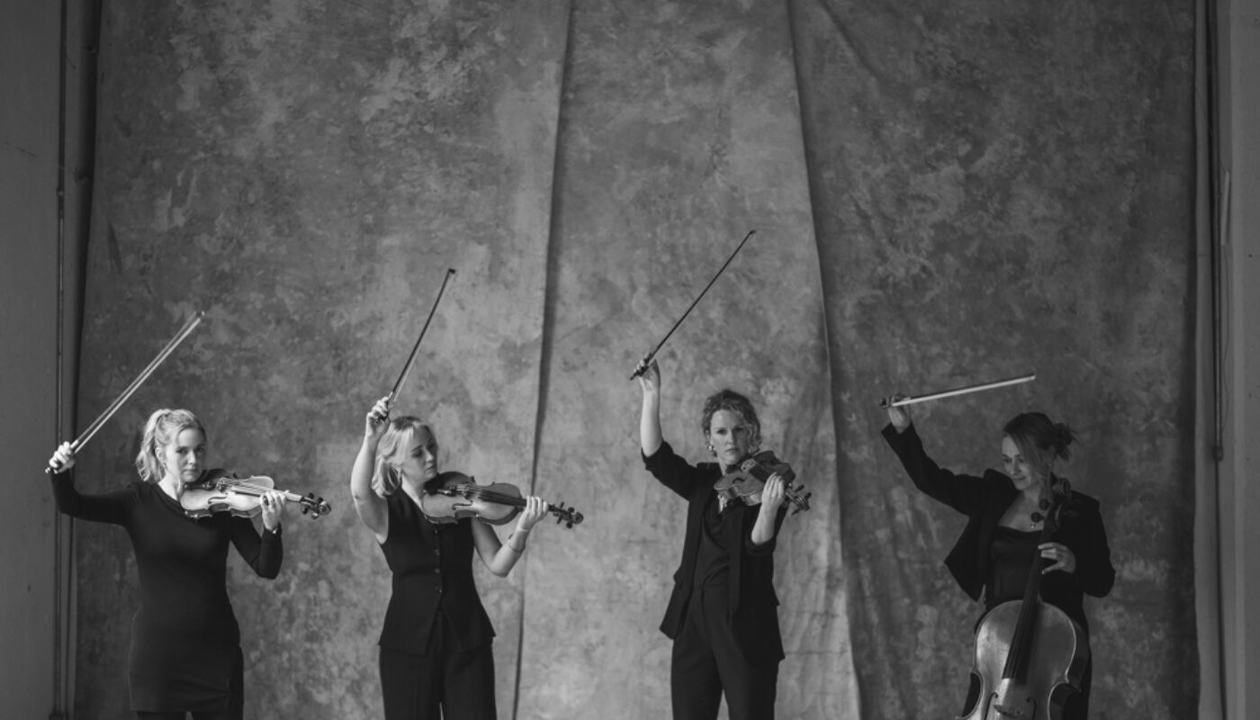 Movie Classics, Irish Favourites and Timeless hits performed by Leinster String Quartet.