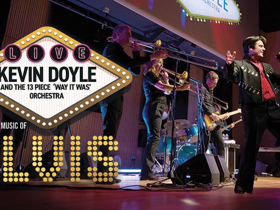 Kevin Doyle as Elvis with The Way It Was 12 Piece Orchestra