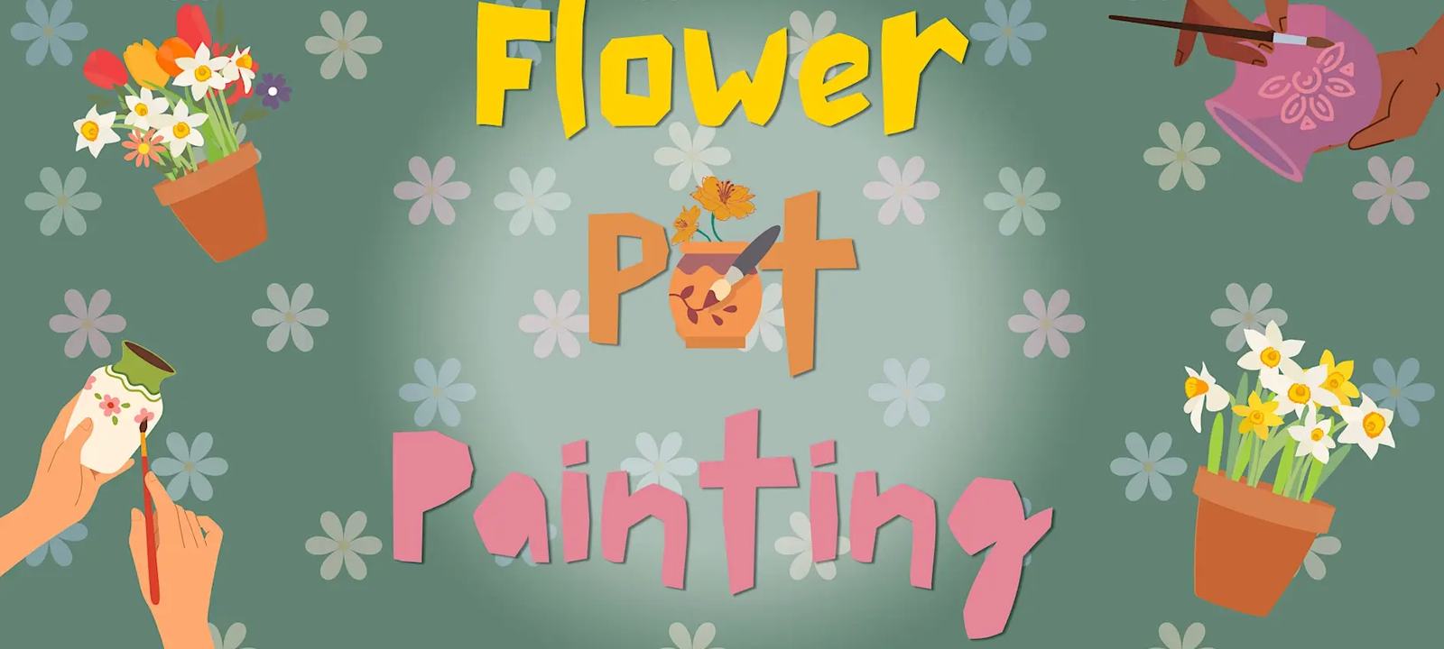 Flower Pot Painting