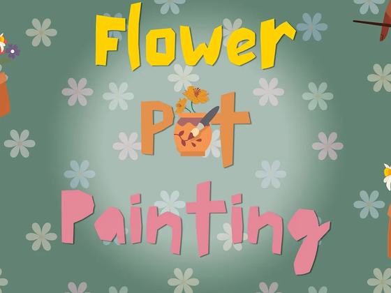 Flower Pot Painting