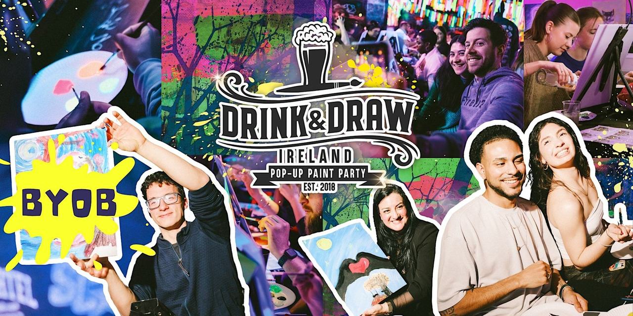 Drink & Draw: Paint like Bob Ross