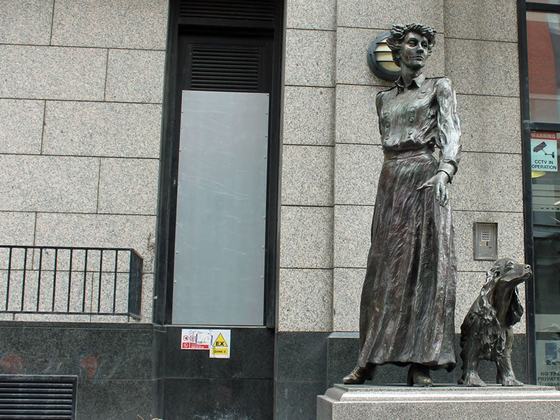 Countess Markievicz and Poppet Statue