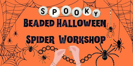 Beaded Halloween Spider