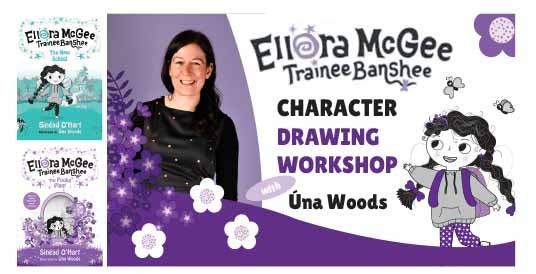 Ellora McGee Halloween Drawalong with Úna Woods