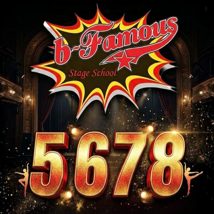 B-FAMOUS Stage School presents '5,6,7,8'