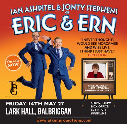 Ian Ashpitel & Jonty Stephens as Eric & Ern
