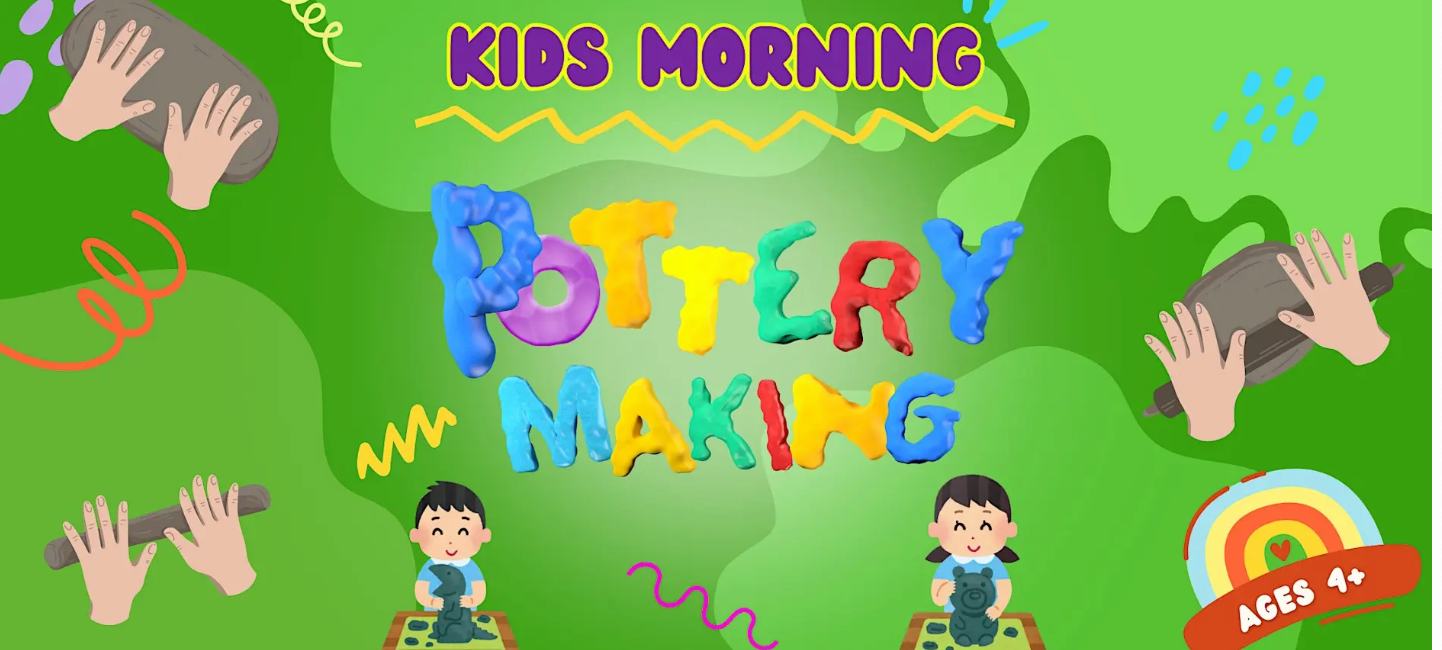 Beginners Pottery | Kids Morning