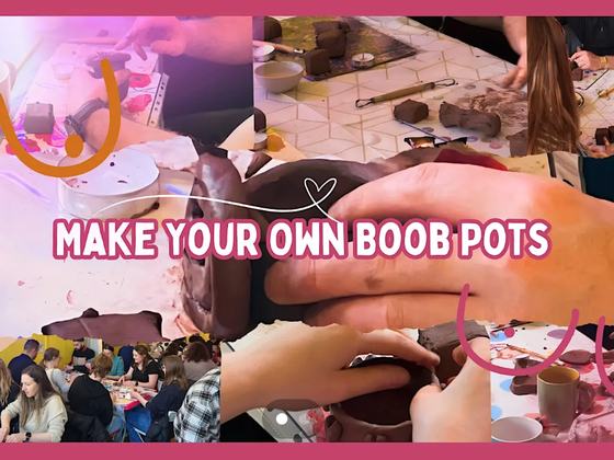 Pottery & Prosecco | Make Your Own Pots