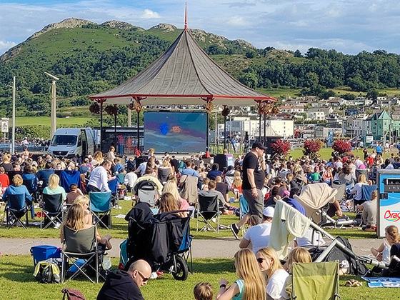 Movies by the Bandstand