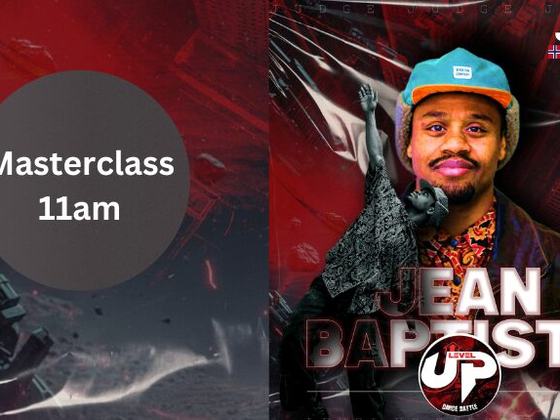 Level Up Street Dance Workshop with Jean Baptiste