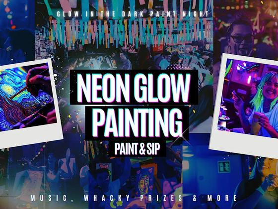 Neon Painting: Fireworks
