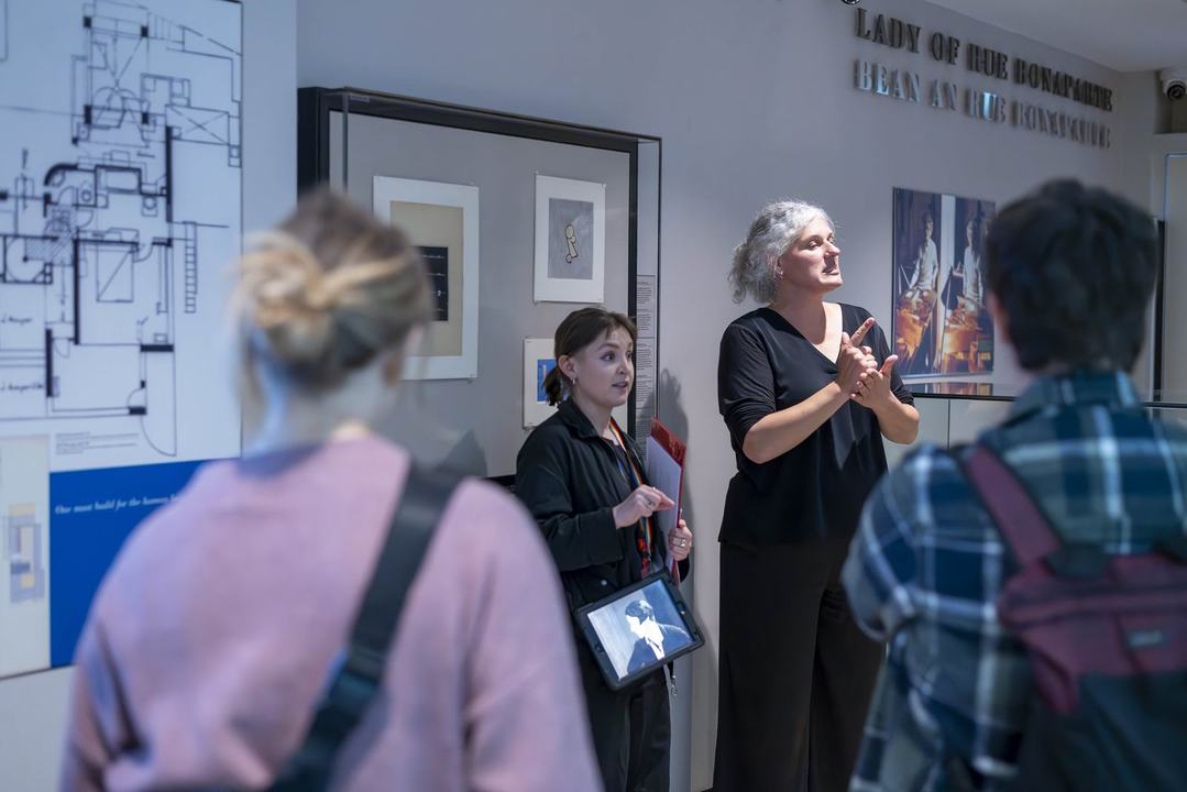 Irish Sign Language Interpreted Tours of Collins Barracks