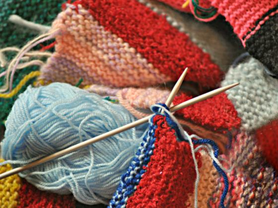 Knitting and Crochet Group in Kevin Street Library