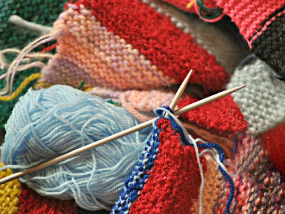 Knitting and Crochet Group in Kevin Street Library