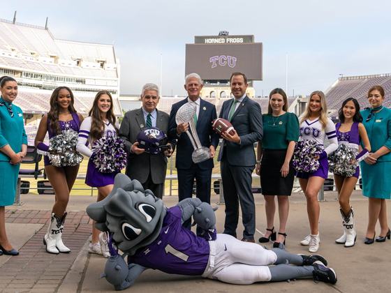 Aer Lingus College Football Classic - TCU Horned Frogs vs North Carolina Tar Heels