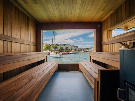 Helios Floating Sauna
