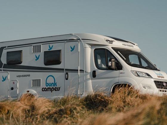 Bunk Campers Motorhome and Campervan Hire