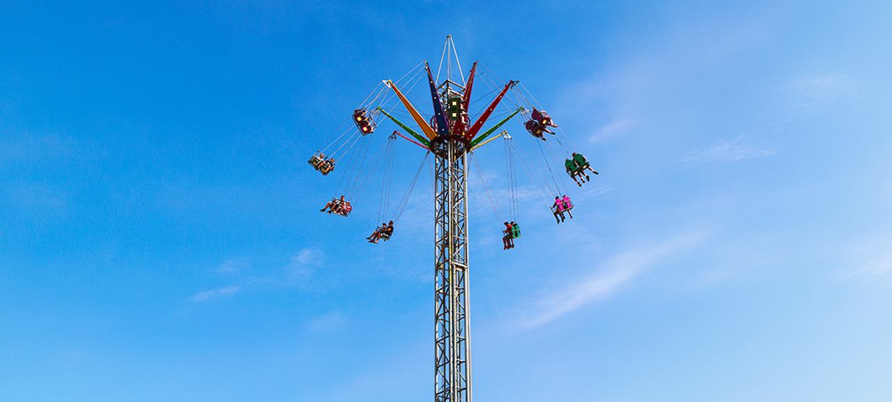 Seafront Funfair Bray