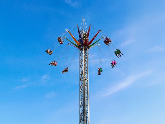 Seafront Funfair Bray