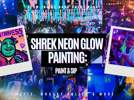 Neon Painting: Shrek