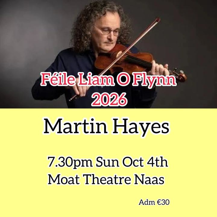 Féile Liam O’Flynn 2026 - MARTIN HAYES