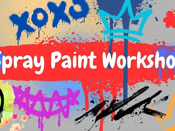 Spray Paint Workshop | Create Your Own Painting