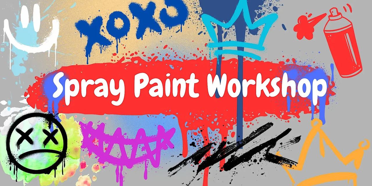 Spray Paint Workshop | Create Your Own Painting