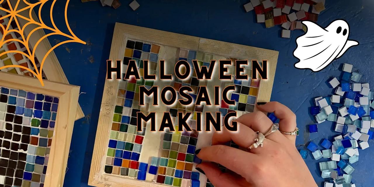 Halloween Mosaic Making