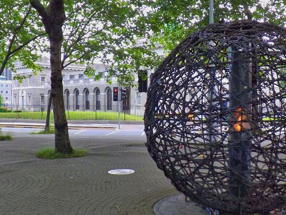 Universal Links on Human Rights Sculpture