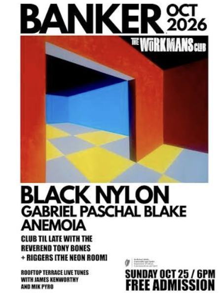 October BANKER – Black Nylon / Gabriel Paschal Blake / Anemoia