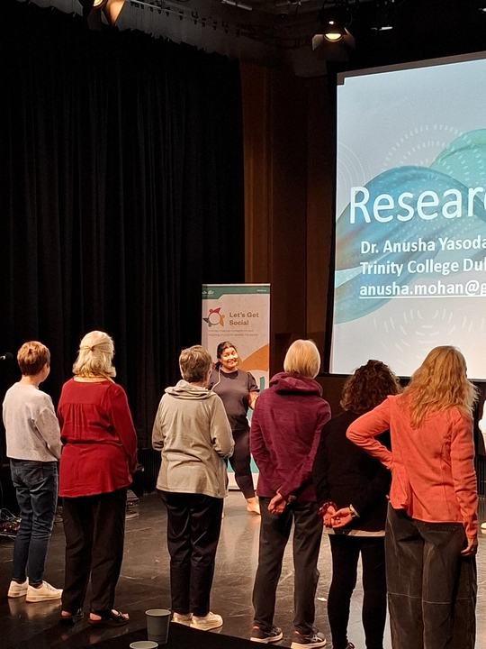 The Artful Brain dlr: Dance and Wellbeing - Dance workshop with Dr. Anusha Yasoda-Mohan and Mike Hanrahan