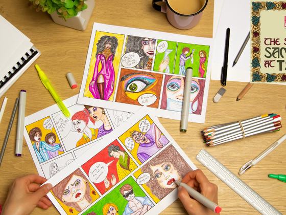 SPOOKY COMIC BOOK WORKSHOP
