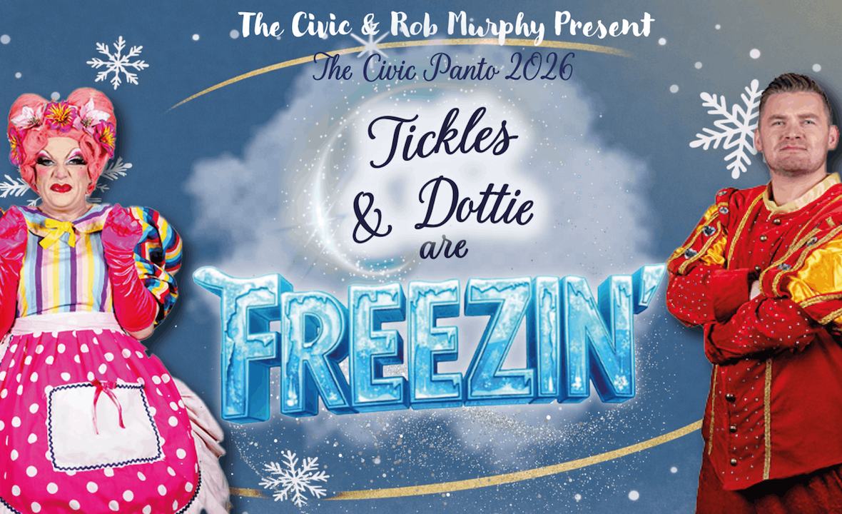 Tickles and Dottie are Freezin’ – The Civic Panto 2026