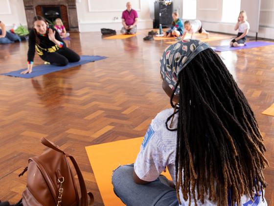 DUBLIN BY DUSK: Yoga on the Green with the Sanctuary