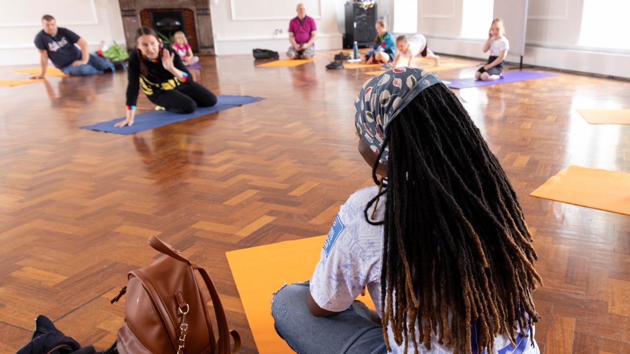 DUBLIN BY DUSK: Yoga on the Green with the Sanctuary