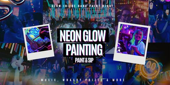 Neon Painting: Paint Your Own Cocktails