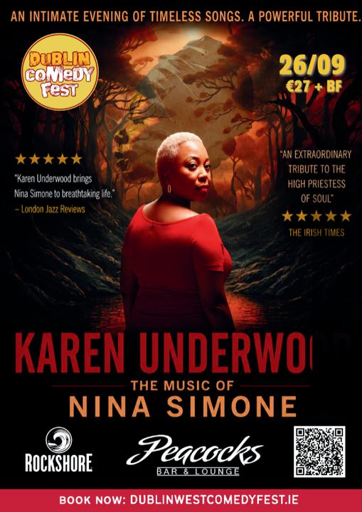 Peacock’s Bar & Lounge – Karen Underwood, The Music of Nina Simone