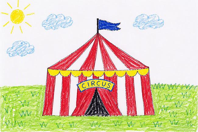 Family Day: Circus Tents & Carousels