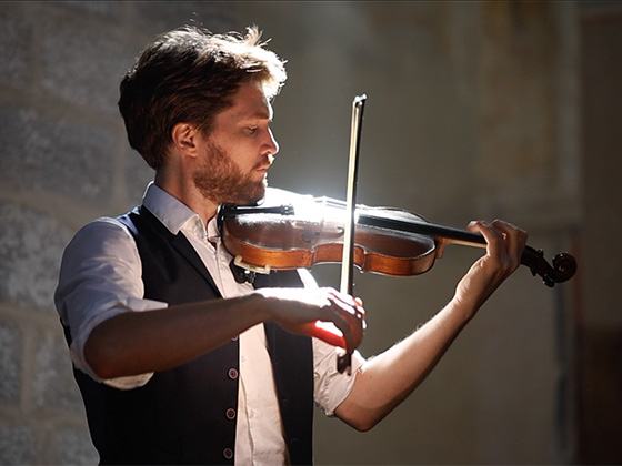 Violinist Anton Jablokov
