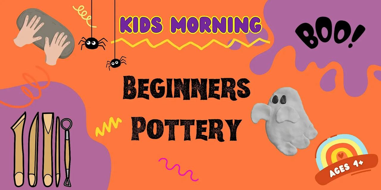 Halloween Pottery: Kids Morning