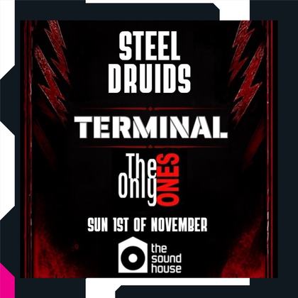 The Sound House Presents - The Only Ones, Terminal, The Steel Druids