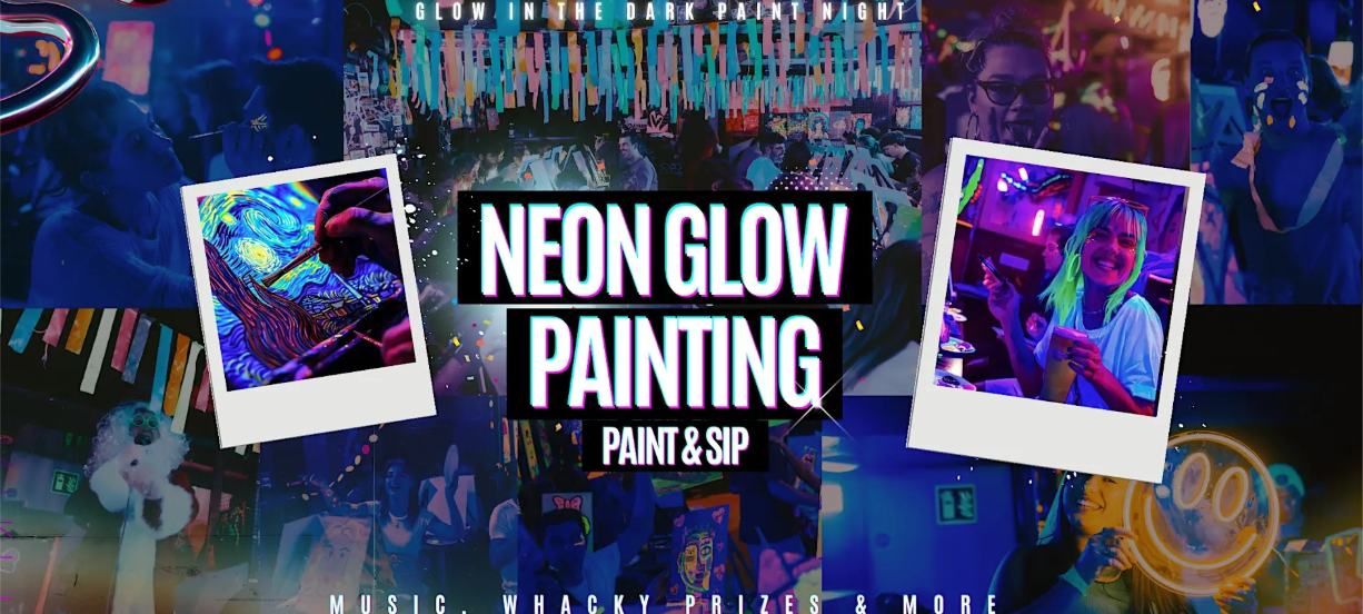 Neon Painting | Sugar Skull